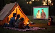 تماشای فیلم در کمپینگ عید 1404 | همین الان پروژکتور عید رو بخرید!