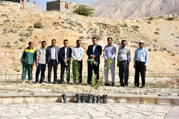 کاشت یکصد و ده نهال با حمایت پتروشیمی زاگرس در بندر پرک