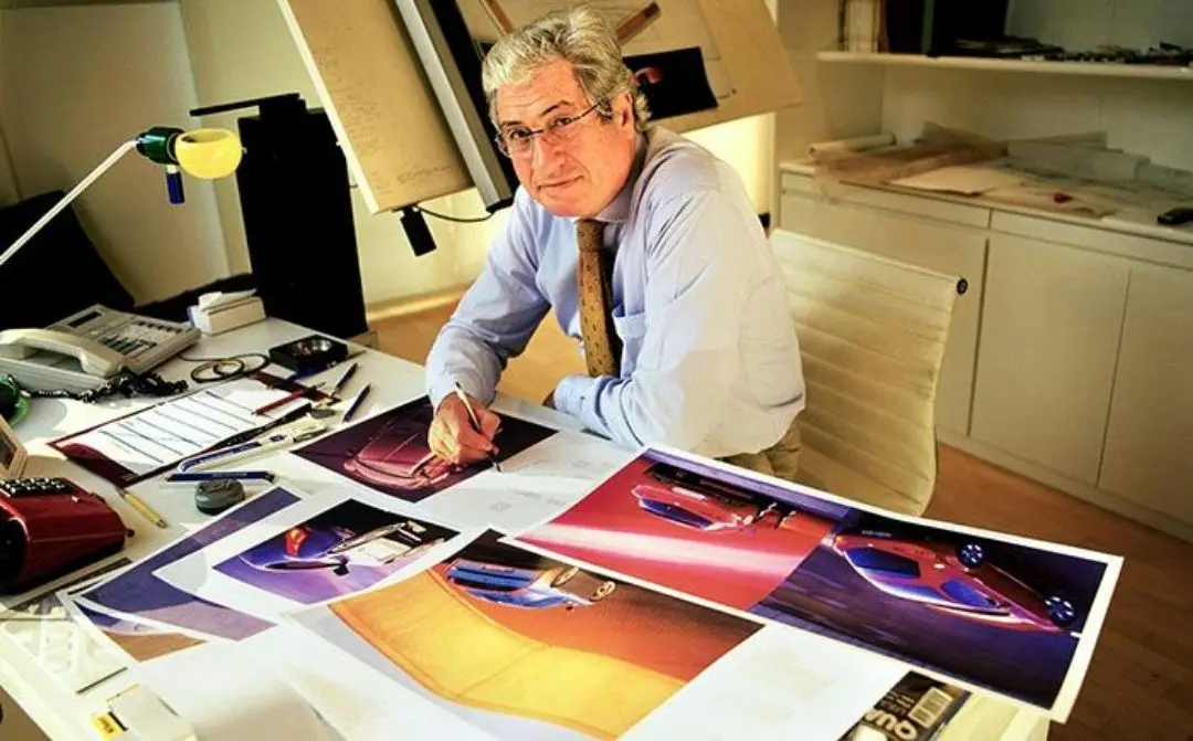 مردی که طراح قرن خودرو نام گرفت+عکس