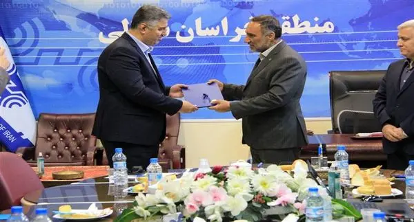 آیین تکریم و معارفه سرپرست جدید مخابرات خراسان شمالی، برگزار شد