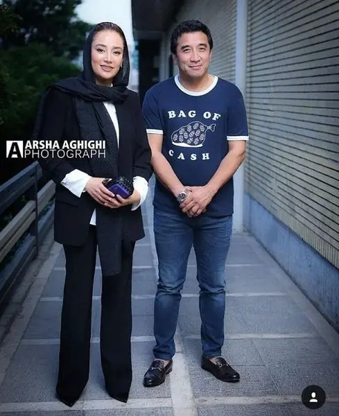 بهاره افشاری و خداد عزیزی+عکس