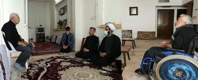 دیدار و گفتگو هیات رئیسه دانشگاه صنعتی قم با خانواده های معظم شهدا و جانبازان