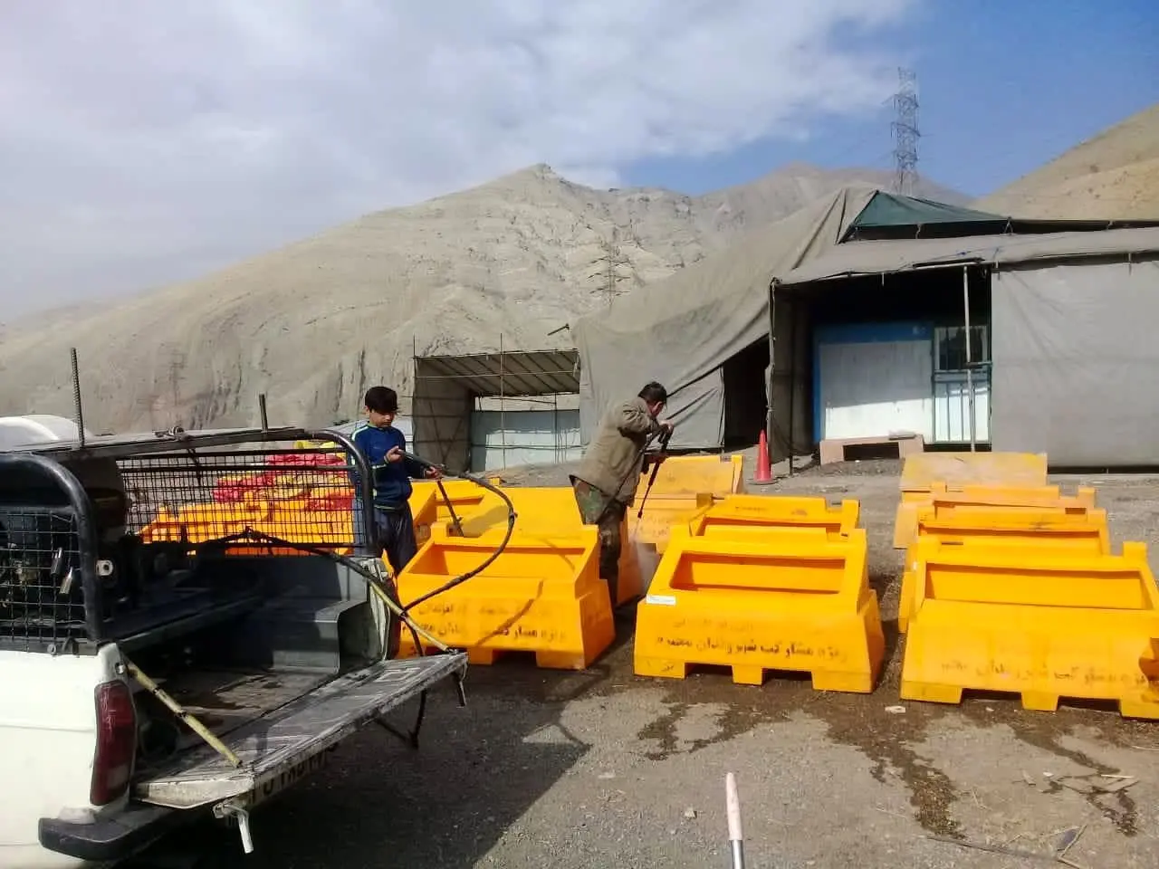 جانمایی ۳۷۰ مخزن دپوی شن مخصوص