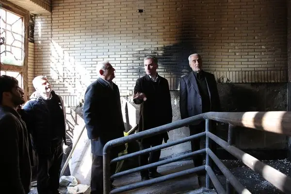 بازدید شهردار منطقه ۵ از مساجد آسیب‌دیده پونک و اباذر