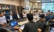 جلسه کمیته فنی با حضور پلیس راهور فاتب و شرکت های مشاور