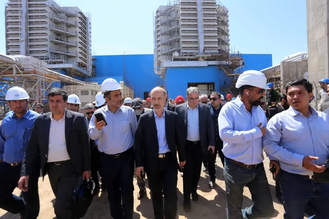 نخستین واحد نیروگاه آریان زنجان در مدار تولید قرار گرفت