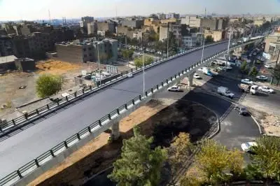 بهره برداری از پل تقاطع غیرهمسطح بزرگراه شهید باقری با خیابان فرجام

