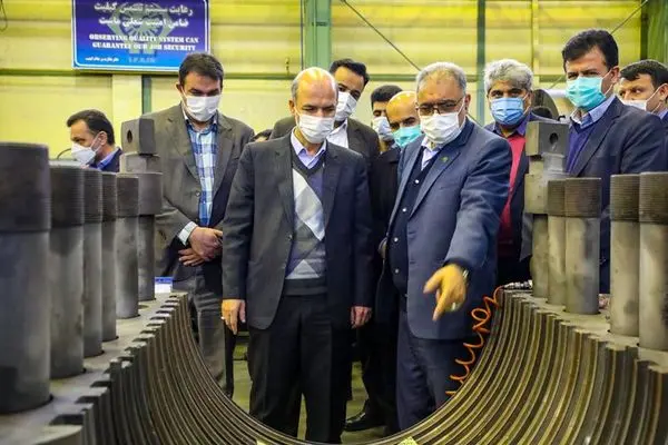 وزیر نیرو از شرکت تعمیرات نیروگاهی ایران بازدید کرد

