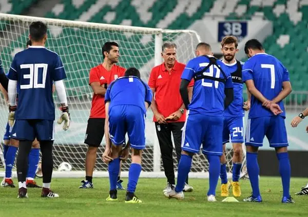 تیم ملی فوتبال وارد تهران شد
