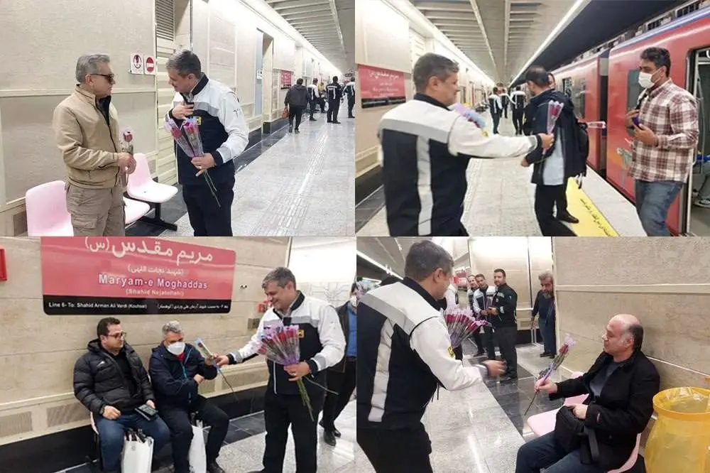 آغاز پذیرش مسافر در ایستگاه مریم مقدس (س)