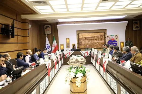 نشست بصیرتی مدیران آبفای استان اصفهان با حضور فرمانده سپاه صاحب الزمان(عج) برگزار شد