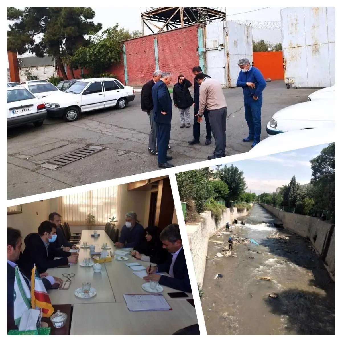 گشت و پایش  واحدهای آلاینده صنعتی، تولیدی، خدماتی و صنفی شهر تهران

