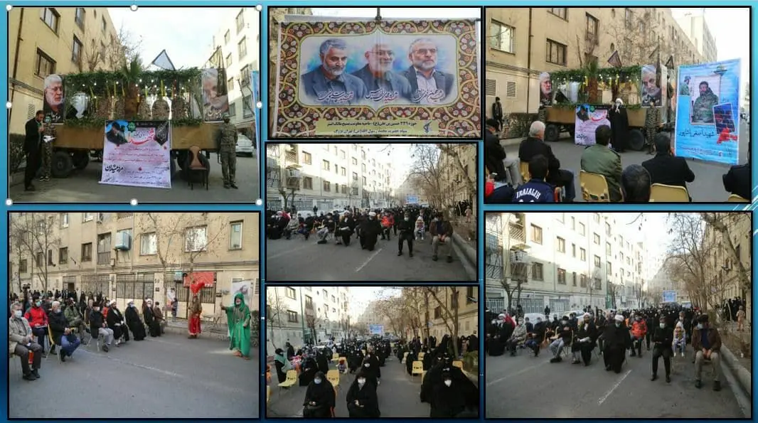  حضور محمدی شهردار منطقه ۱۵ در مراسم گرامیداشت سالگرد شهید سلیمانی

