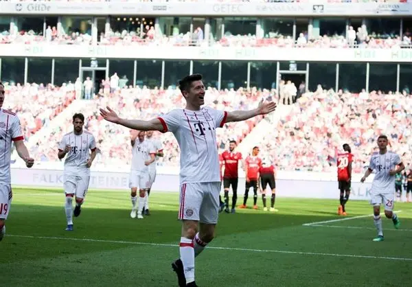 برد آسان بایرن مونیخ در زمین هانوفر