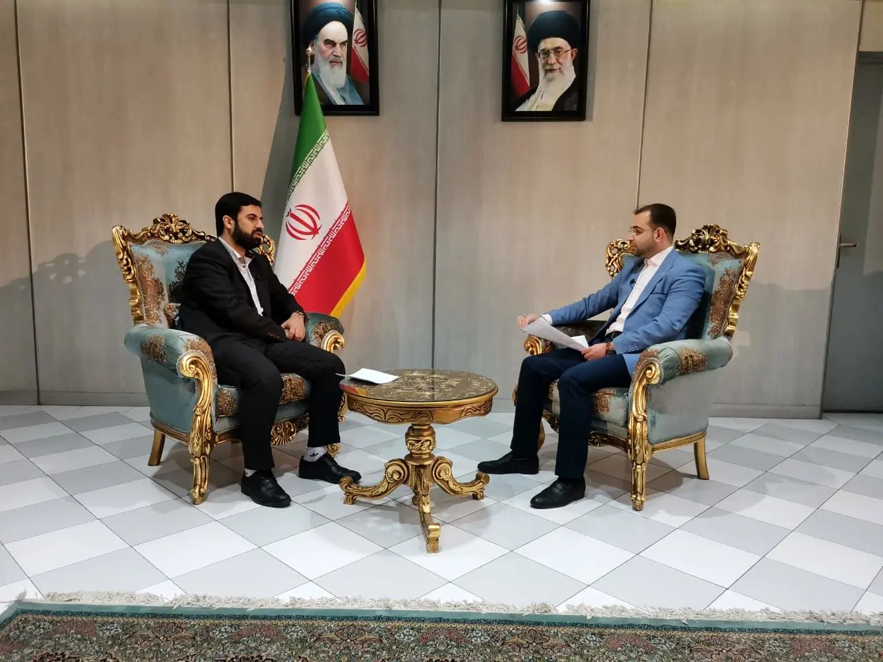 رئیس سازمان توسعه تجارت مهمان " من طهران"