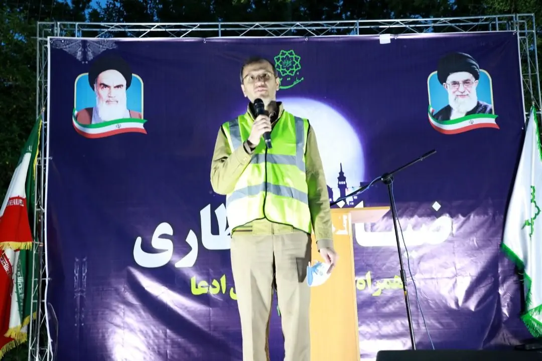 مراسم ضیافت افطاری همراه با تلاشگران بی ادعا 