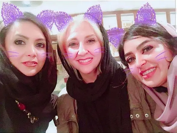 وقتی مرجانه گلچین خرگوش می شود!+عکس