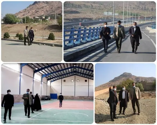 بازدید شهردار منطقه 15  از پروژه های مهم فرامنطقه ای و منطقه ای