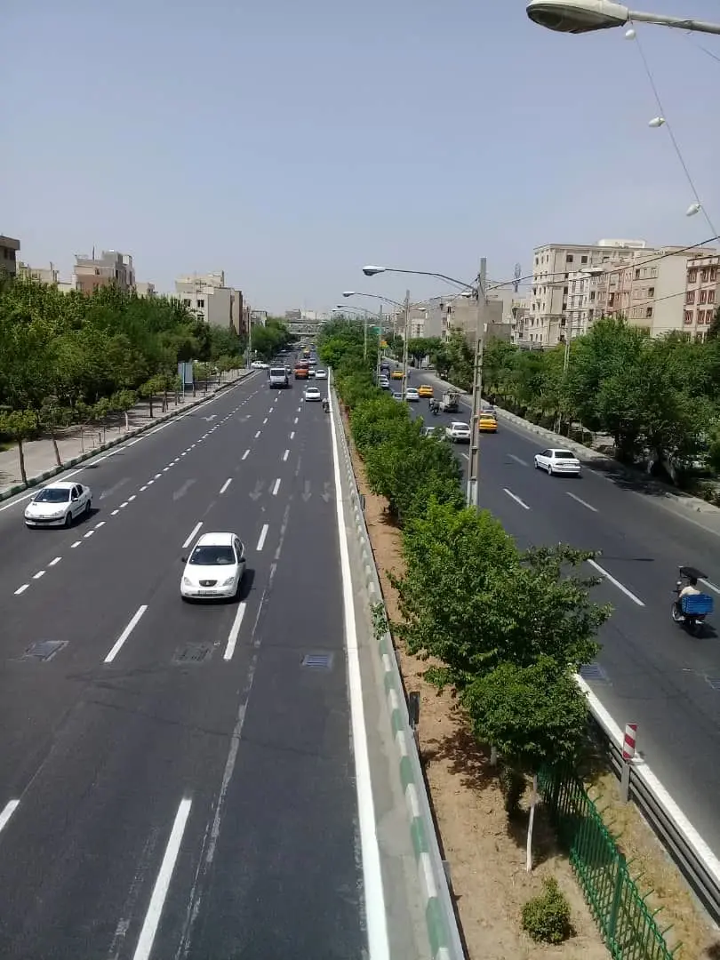ایمن سازی محورهای بزرگراهی منطقه ۱۴ تهران 

