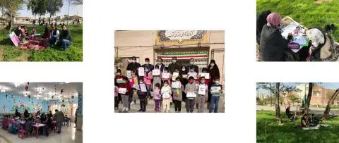 برگزاری workshop طراحی و نقاشی قلب زمستان با موضوع محیط زیست در بندر ماهشهر