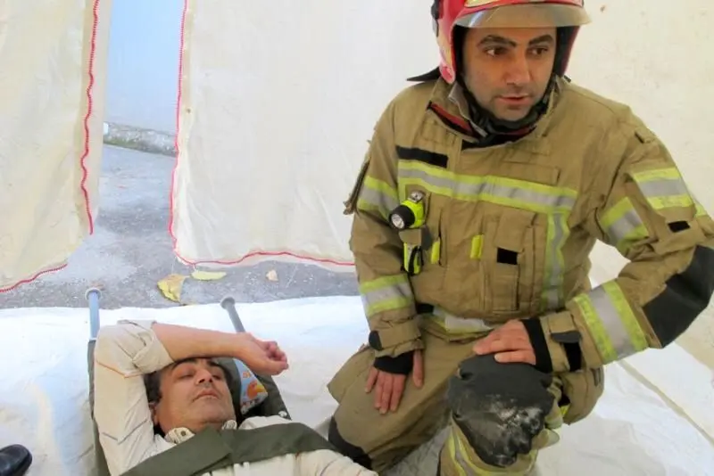 برگزاری مانور "آمادگی در برابر حوادث" در خیابان شهید کلاهدوز منطقه 3

