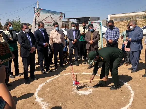 آغاز احداث مدرسه سه کلاسه در روستای علی آباد انقلاب