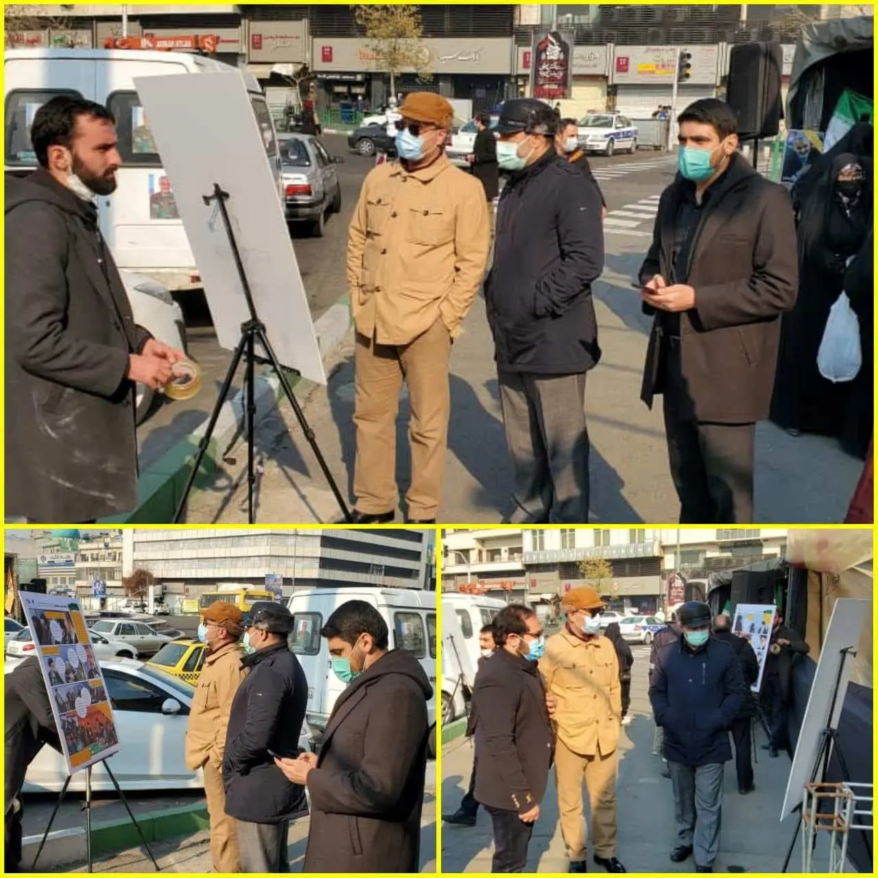 ‍آماده‌باش نیروهای شهرداری در دانشگاه تهران 