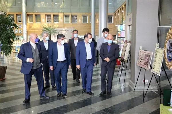 برگزاری نمایشگاه هفته بسیج در بانک کشاورزی