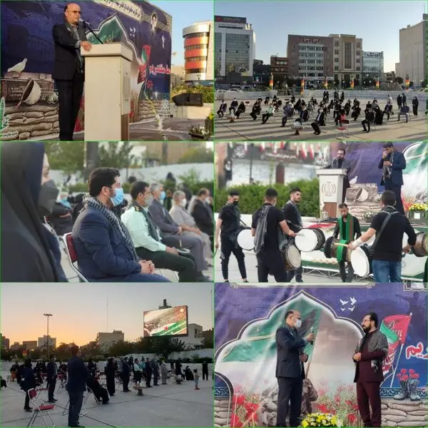 «علی لندی» یادآور مجاهدتهای دفاع مقدس شد