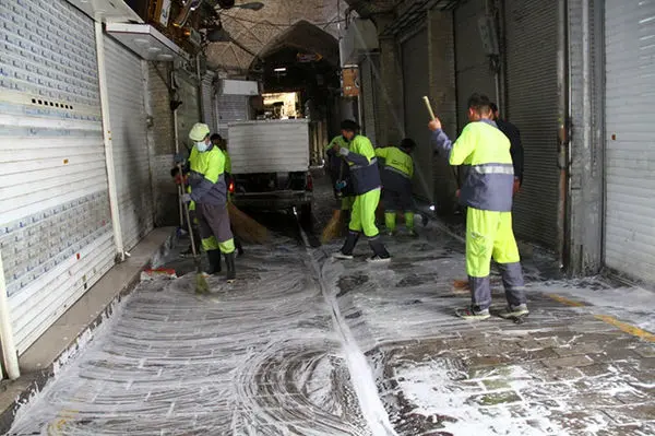 اجرای طرح ویژه نگهداشت شهر در سطح منطقه 12