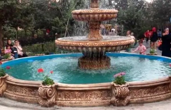 احداث آبنما در بوستان جوانه محله ستارخان