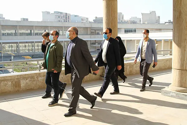 بازدید عضو پارلمان شهری از پروژه احداث مجموعه فرهنگی رازی