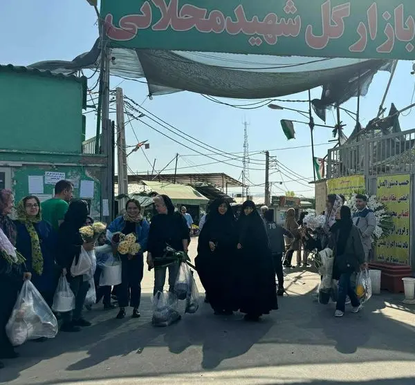 برگزاری تور تفریحی و علمی بازدید از بازار گل شهید محلاتی برای شهروندان منطقه ۲۲