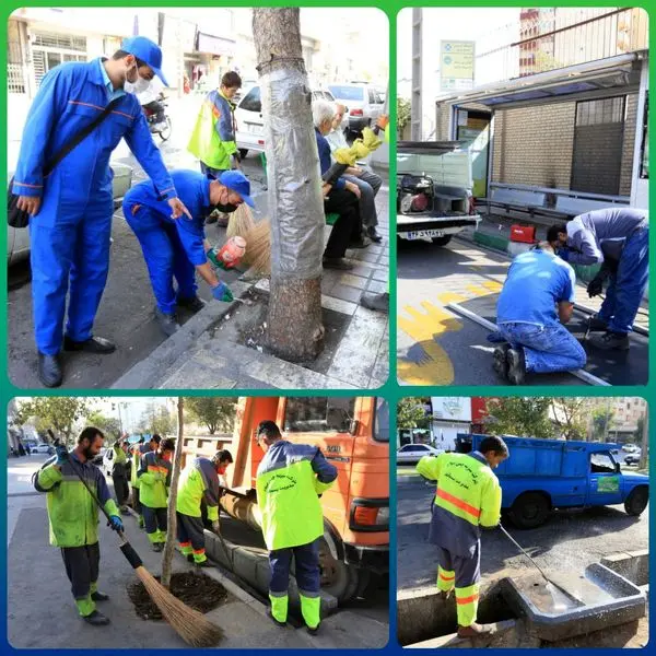 تغییر چهره محلات باب الرضای تهران در «طرح خدمت» منطقه 15 