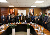 بازدید آقای نشان زاده (معاون برنامه ریزی و کنترل تولید) و آقای سلیمان زاده (مدیر تولید و زنجیره تامین) شرکت صنایع پتروشیمی خلیج فارس به همراه هیئت همراه از شرکت پتروشیمی پارس