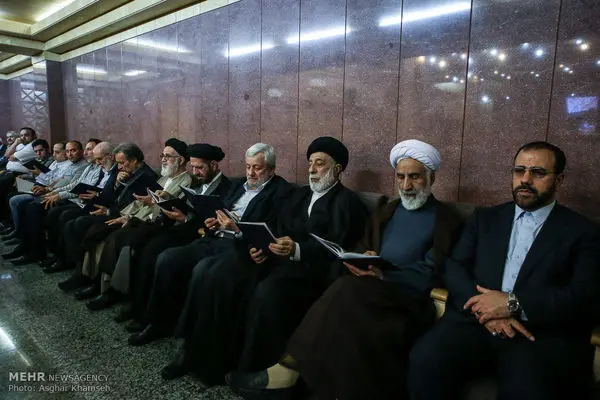 شخصیت های سیاسی ایران در مراسمی در شهرک غرب +عکس