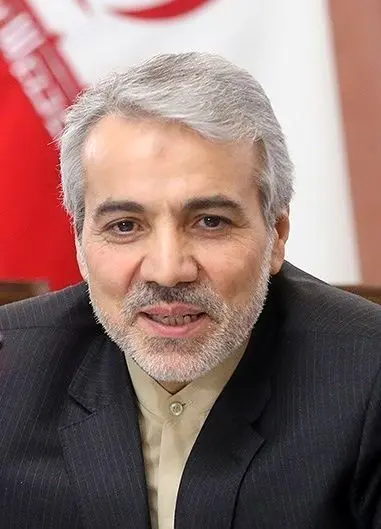 حال نوبخت در اتاق بازرگانی+عکس