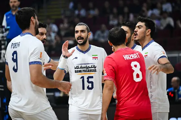 والیبال ایران مغلوب مصر شد