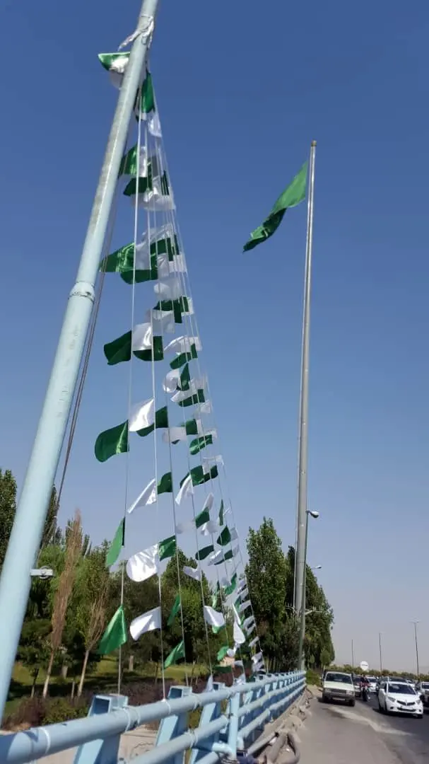 معابر رنگین و نورانی در شمال شرق تهران