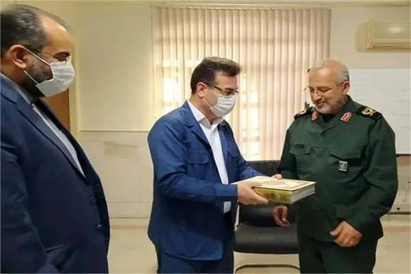قدردانی رئیس کمیته امداد از فرمانده سپاه امام علی بن ابیطالب (ع)