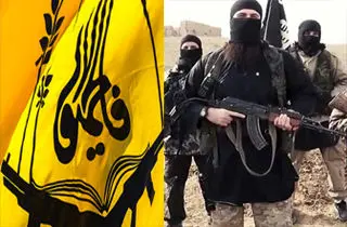 گوشه‌ای از عملیات نفس‌گیر فاطمیون علیه داعش + عکس