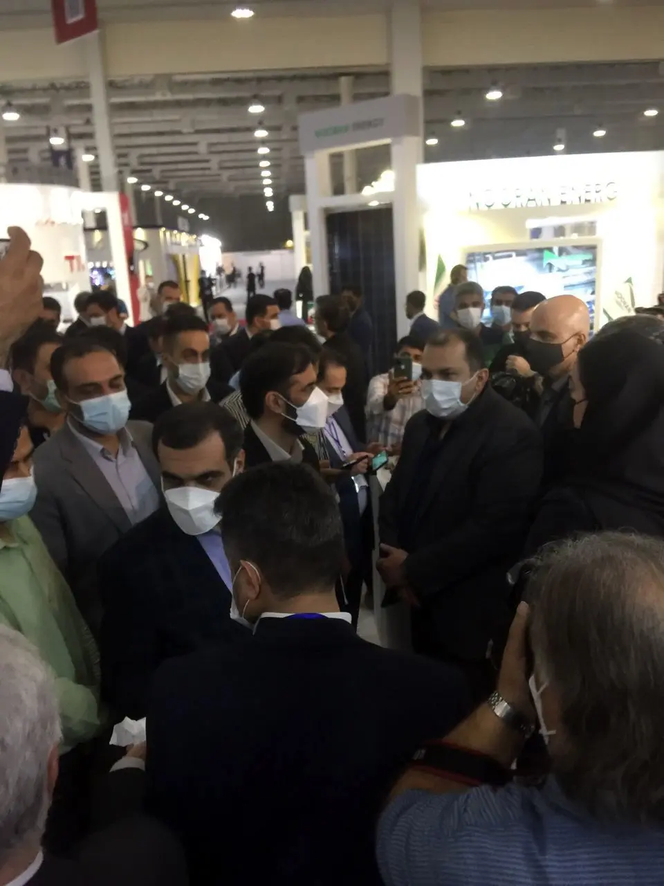 بازدید سردار «سعید محمد» از غرفه بیمه آسماری در IFEEX ۲۰۲۱
