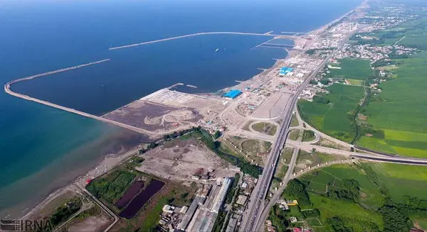 رشد ۲۵۰ درصدی تخلیه و بارگیری کالا در بندرکاسپین