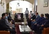 دیدار با خانواده شهداء و جانبازان شرکت گاز استان مرکزی