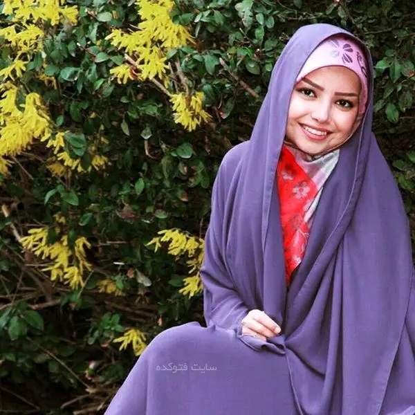 مراسم عقد خانم مجری در امام زاده صالح +عکس