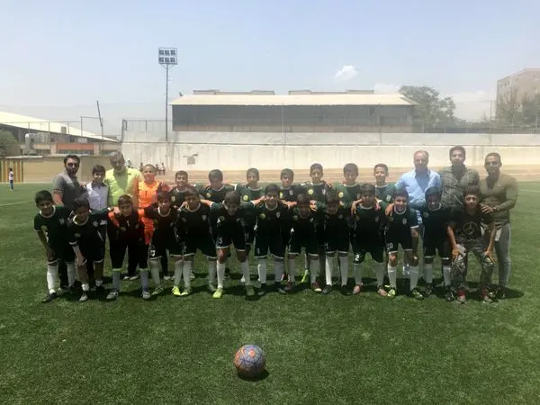 پیروزی تیم فوتبال نونهالان مقاومت متولدین 1385 در مسابقات شمالشرق تهران