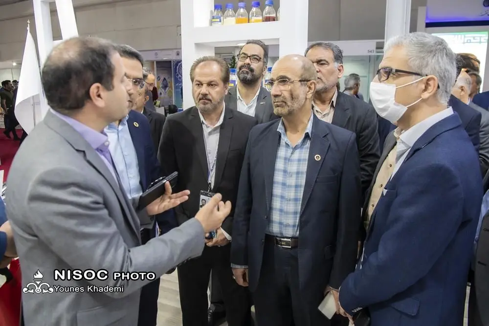 حضور مدیرعامل شرکت ملی مناطق نفتخیز جنوب در نمایشگاه بین المللی نفت

