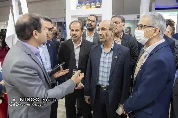 حضور مدیرعامل شرکت ملی مناطق نفتخیز جنوب در نمایشگاه بین المللی نفت