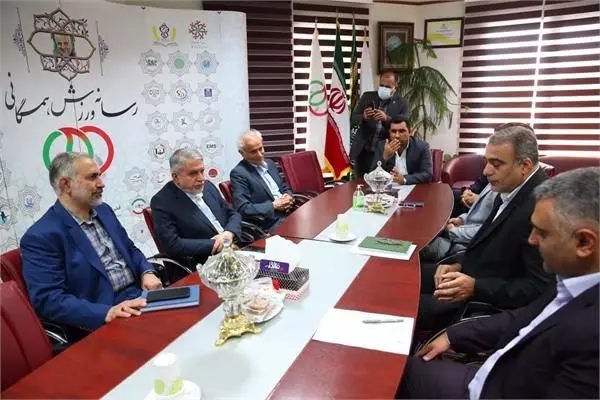 بازدید رئیس کمیته ملی المپیک از فدراسیون همگانی