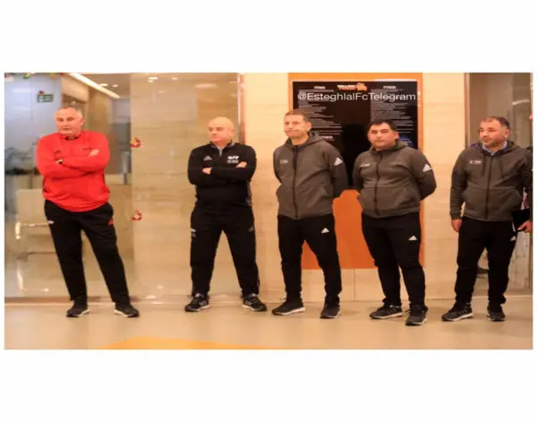 مربیان و مدرسان گرجستانی در تمرین استقلال